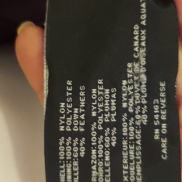 Purple puffer vest -L - Picture 6 of 6